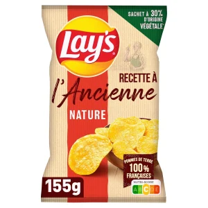 CHIPS ANCIENNE 155G LAY'S