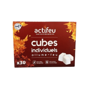 30 CUBES ALLUME-FEUX