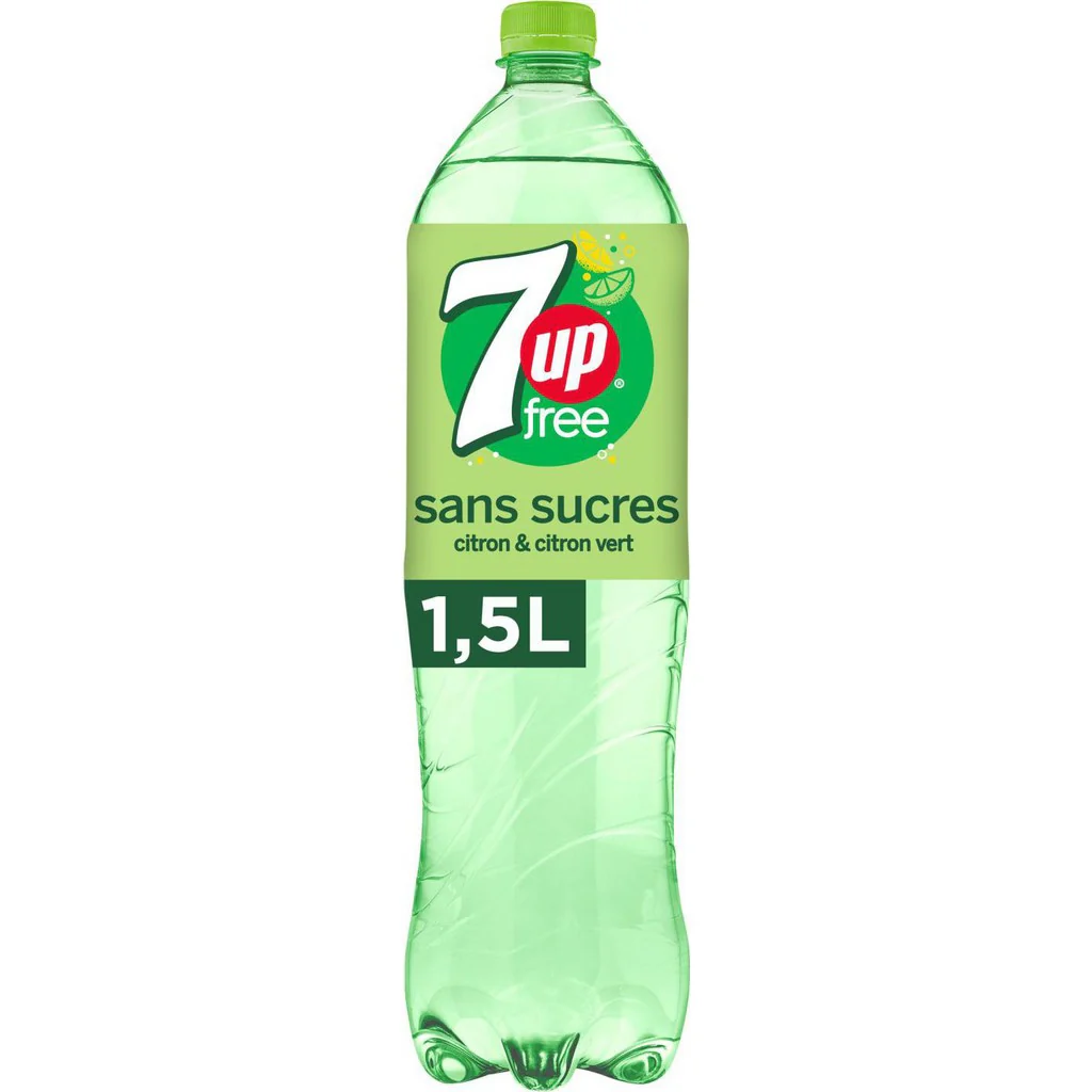 7 UP ZERO SUCRES 1,5L PET