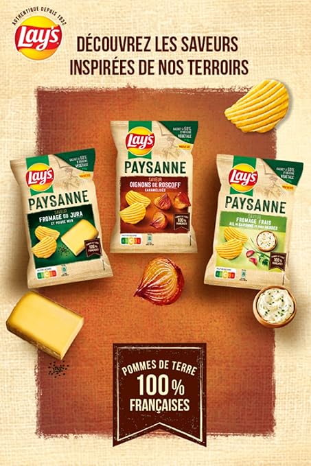 CHIPS FROM.JURA 120G LAYS – Image 5