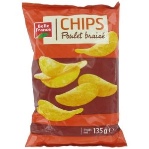 CHIPS ARO.POULET 135G  BF