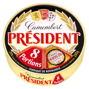 PORTION CAMEMBERT 240G PRESIDENT