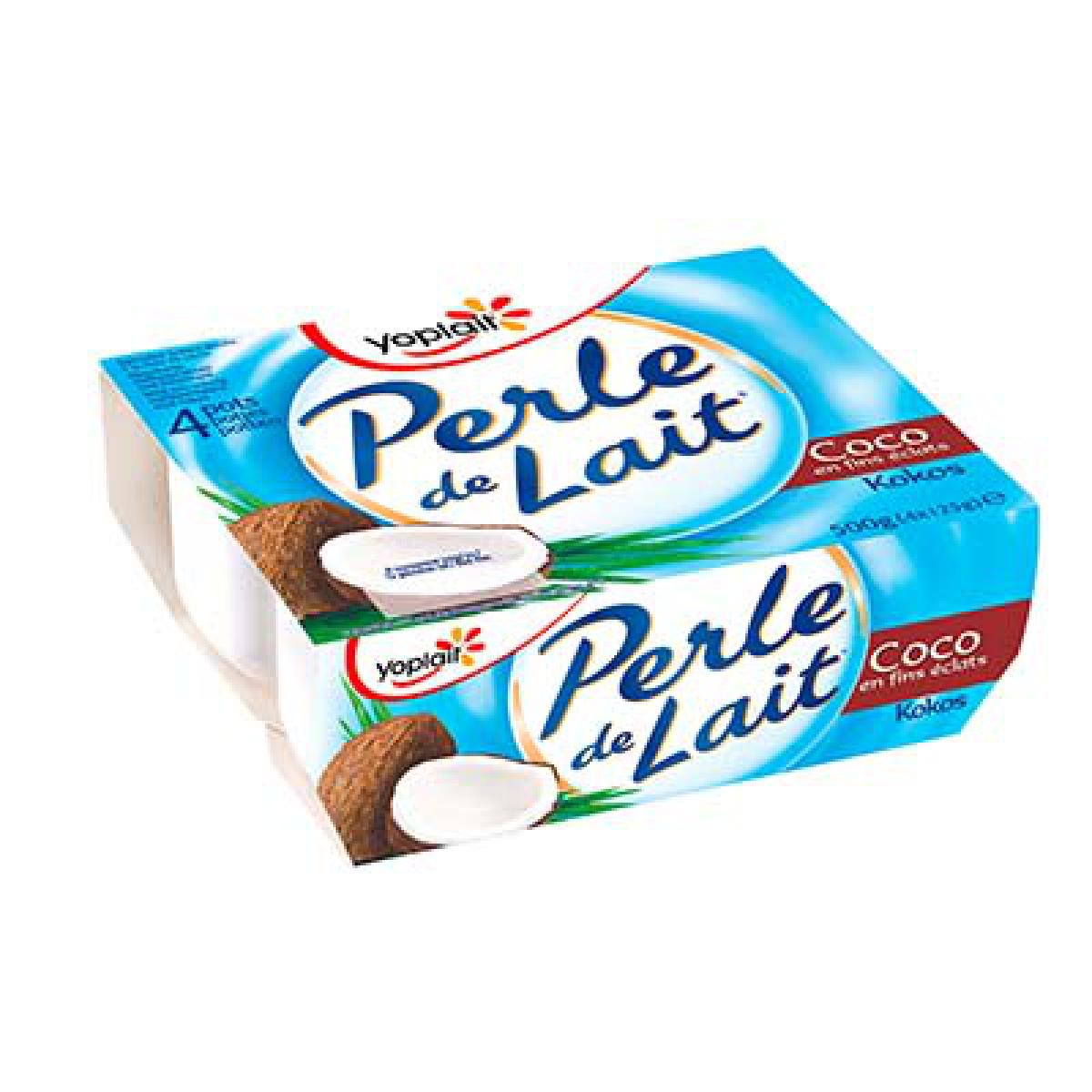 PERLE LAIT ECL.COCO *4 YOPLAIT
