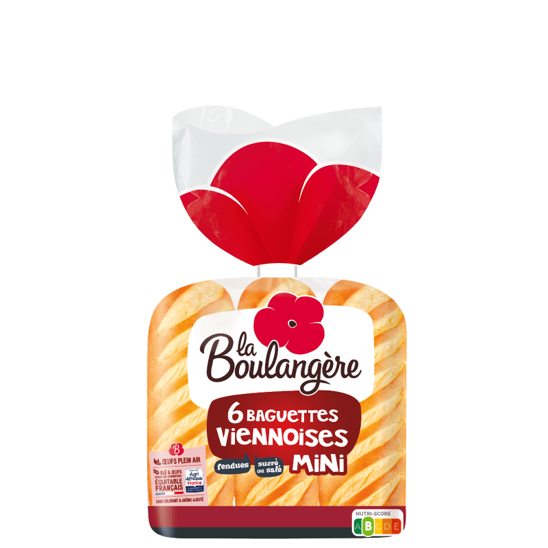 MINI BAGUETTE VIENOISE *6 BOULANGER
