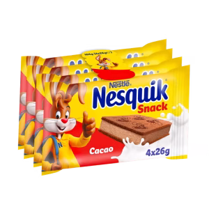 SNACK CACAO 4*26G NESQUICK